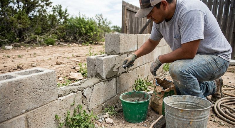 Block Wall Repair in Eastsound, WA