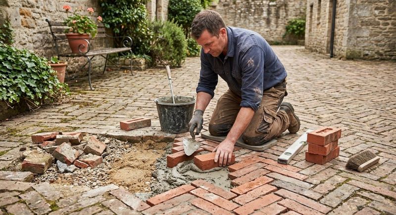Brick Flatwork Repair in Ferndale, WA