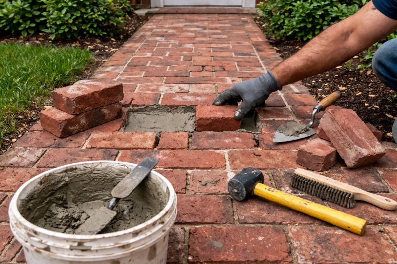 Brick Pathway Repair in Bellingham, WA