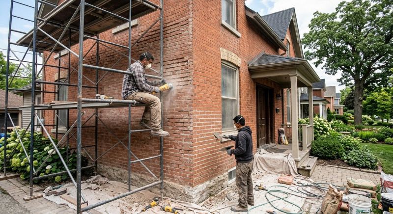 Brick Restoration in Ferndale, WA