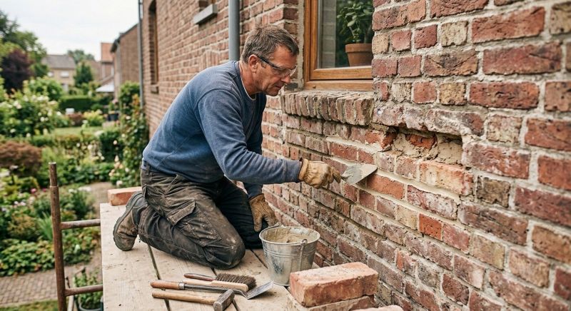 Brick Stairs Repair in Burlington, WA