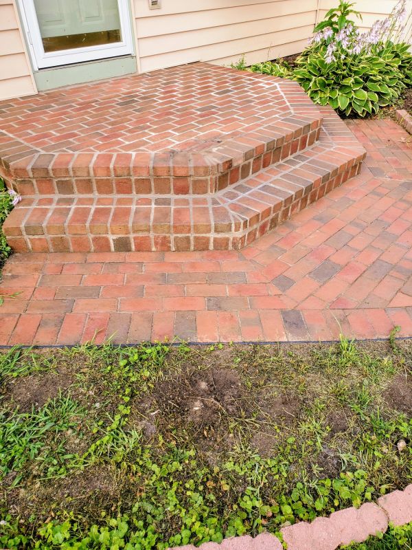Brick Stoop Repair in Bellingham, WA