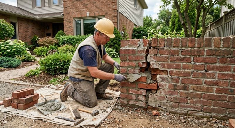 Brick Wall Repair in Bellingham, WA