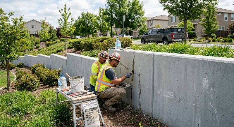 Retaining Wall Repair in Everson, WA