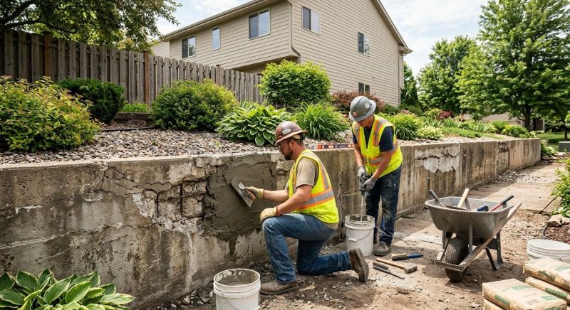 Retaining Wall Repair in Ferndale, WA