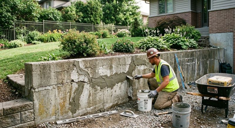 Retaining Wall Repair in Bellingham, WA