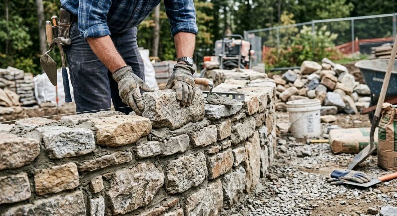 Stonework Installation in Blaine, WA