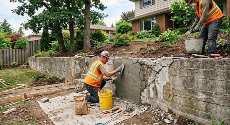 Retaining Wall Repair in Deming, WA